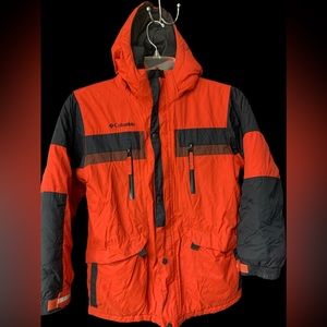 COLUMBIA Kids Padded Parka Jacket Overcoat Size 10/12